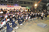 ブリヂストン吹奏楽団『K2バンド』・広川中学校ブラスバンド部と共演
